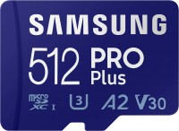 Купити карта пам'яті Samsung Pro Plus microSDXC 2021 (512Gb) за ціною від 2399 грн.