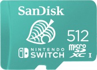 Купить карта памяти SanDisk microSDXC Memory Card For Nintendo Switch (512Gb) по цене от 1940 грн.