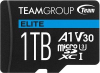 Купити карта пам'яті Team Group Elite microSDXC A1 V30 UHS I U3 (1024Gb) за ціною від 8577 грн.