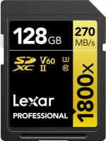 Купить карта памяти Lexar Professional 1800x UHS-II SDXC (128Gb) по цене от 12628 грн.