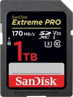 Купить карта памяти SanDisk Extreme Pro V30 SDXC UHS-I U3 (1024Gb) по цене от 14350 грн.
