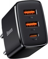 Купить зарядное устройство BASEUS Compact Quick Charger 2U+C 30W  по цене от 400 грн.