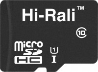 Купить карта памяти Hi-Rali microSDHC class 10 UHS-I U1 (16GB) по цене от 96 грн.