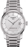 Купить наручний годинник TISSOT Titanium Powermatic 80 T087.407.44.037.00: цена от 27630 грн.