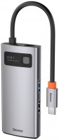 Купить картридер / USB-хаб BASEUS Metal Gleam Series 4-in-1 Multifunctional Type-C Hub: цена от 676 грн.