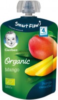 Купить детское питание Gerber Organic Fruit Puree 4 80: цена от 49 грн.