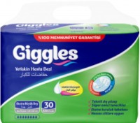 описание, цены на Giggles Adult Diapers XL
