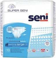 Купить подгузники Seni Super Fit and Dry XL (/ 10 pcs) по цене от 273 грн.