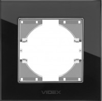 Купить рамка для розетки / выключателя Videx VF-BNFRG1H-B  по цене от 169 грн.