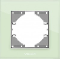 Купить рамка для розетки / выключателя Videx VF-BNFRG1H-GR: цена от 169 грн.