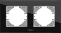 Купить рамка для розетки / выключателя Videx VF-BNFRG2H-B  по цене от 309 грн.