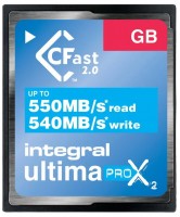 Купить карта памяти Integral UltimaPro X2 CFast 2.0 по цене от 11931 грн.
