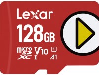 Купити карта пам'яті Lexar Play microSDXC UHS-I (128Gb) за ціною від 9020 грн.