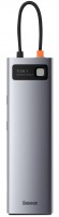 Купить картридер / USB-хаб BASEUS Metal Gleam Series 11-in-1 Multifunctional Type-C Hub  по цене от 1699 грн.