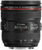 Купити об'єктив Canon 24-70mm f/4L EF IS USM  за ціною від 37950 грн.