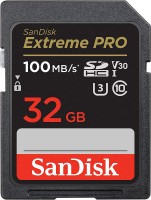 Купити карта пам'яті SanDisk Extreme Pro SD UHS-I Class 10 (Extreme Pro SDHC UHS-I Class 10 32Gb) за ціною від 452 грн.