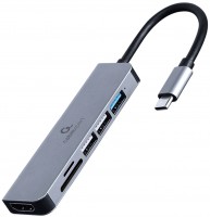 Купить картридер / USB-хаб Cablexpert A-CM-COMBO6-02: цена от 565 грн.