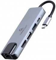 Купить картридер / USB-хаб Cablexpert A-CM-COMBO5-04: цена от 802 грн.