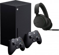 Купить ігрова приставка Microsoft Xbox Series X + Gamepad + Headset: цена от 24349 грн.