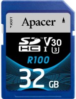 Купить карта памяти Apacer SD UHS-I U3 V30 Class 10 по цене от 255 грн.