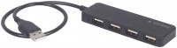 Купить картридер / USB-хаб Gembird UHB-U2P4-06: цена от 143 грн.