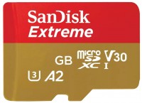 Купити карта пам'яті SanDisk Extreme V30 A2 UHS-I U3 microSDXC for Mobile Gaming (256Gb) за ціною від 1380 грн.