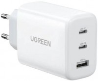 Купить зарядное устройство Ugreen 3xUSB 65W Fast Charger: цена от 895 грн.