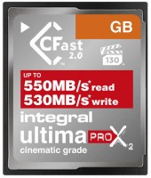 Купить карта памяти Integral UltimaPro X2 CFast Card 2.0 Cinematic по цене от 19106 грн.