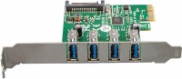 Купить PCI-контроллер Frime ECF-PCIEtoUSB008.LP: цена от 442 грн.