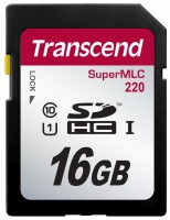 Купити карта пам'яті Transcend SuperMLC 220 SDHC за ціною від 2839 грн.
