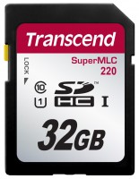 Купить карта памяти Transcend SuperMLC 220 SDHC (32Gb) по цене от 2831 грн.