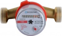 Купить лічильник води EcoStar DN15 3/4 L110 E-C 4.0 hot: цена от 656 грн.