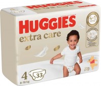 Купить подгузники Huggies Extra Care 4 (/ 33 pcs) по цене от 469 грн.