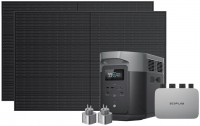 Купить зарядная станция EcoFlow DELTA Max 2000 + Microinverter 800W + 2SP400W: цена от 62999 грн.