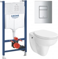 Купить инсталляция для туалета Grohe Solido Even UA38971966A WC: цена от 8799 грн.