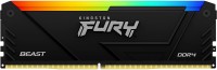 Купить оперативная память Kingston Fury Beast DDR4 RGB 1x8Gb по цене от 1160 грн.