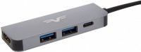 Купить картридер / USB-хаб Frime FH-4in1.201HP: цена от 494 грн.
