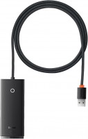 Купить кардридер / USB-хаб BASEUS Lite Series 4-Port USB-A HUB Adapter: цена от 402 грн.