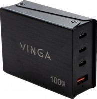 Купить зарядное устройство Vinga VCPCH100CB: цена от 988 грн.