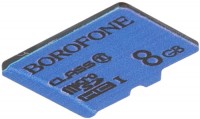 Купить карта памяти Borofone microSD Class 10 (microSDHC Class 10 8Gb) по цене от 219 грн.
