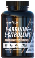 Купить аминокислоты Vansiton L-Arginine + L-Citrulline (120 tab) по цене от 422 грн.