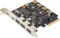 Купить PCI-контролер Frime ECF-PCIEtoUSB012: цена от 1628 грн.