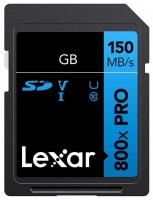 Купити карта пам'яті Lexar High-Performance 800xPRO SD UHS-I Card BLUE Series за ціною від 358 грн.