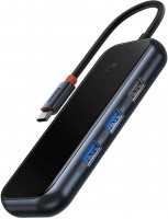 Купить картридер / USB-хаб BASEUS AcmeJoy 7-Port Type-C HUB Adapter: цена от 1113 грн.