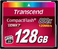 Купить карта памяти Transcend CompactFlash 800x (128Gb) по цене от 3156 грн.