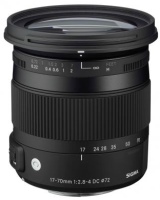 Купить объектив Sigma 17-70mm f/2.8-4.0 Contemporary OS HSM DC Macro  по цене от 14499 грн.