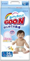 Купить подгузники Goo.N Diapers L (/ 54 pcs) по цене от 898 грн.