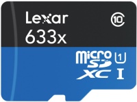 Купити карта пам'яті Lexar microSD UHS-I 633x за ціною від 585 грн.