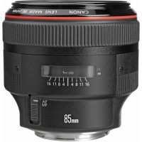 Купити об'єктив Canon 85mm f/1.2L EF II USM  за ціною від 68000 грн.