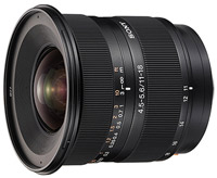 Купить объектив Sony 11-18mm f/4.5-5.6 DT: цена от 11900 грн.